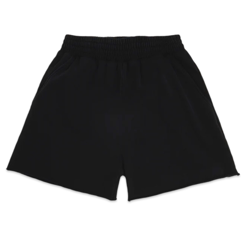 SP5DER OG Logo Metallic Embrodered Black Sweatshort