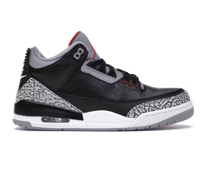 2018 Black Cement Jordan 3🔥