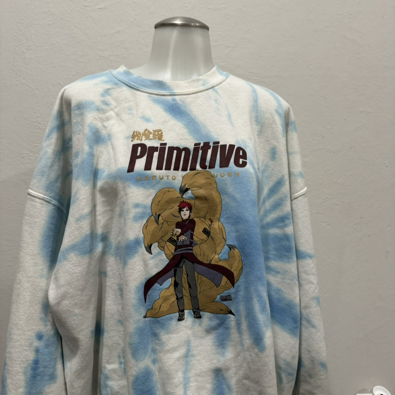 Primitive gara crewneck tie dye