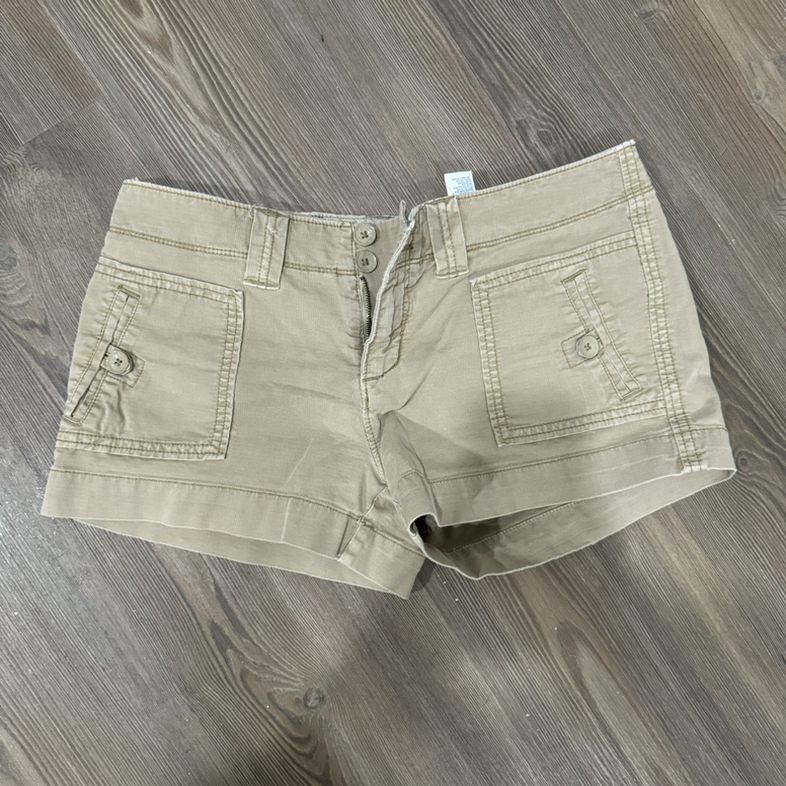 2008 AE mini khaki shorts