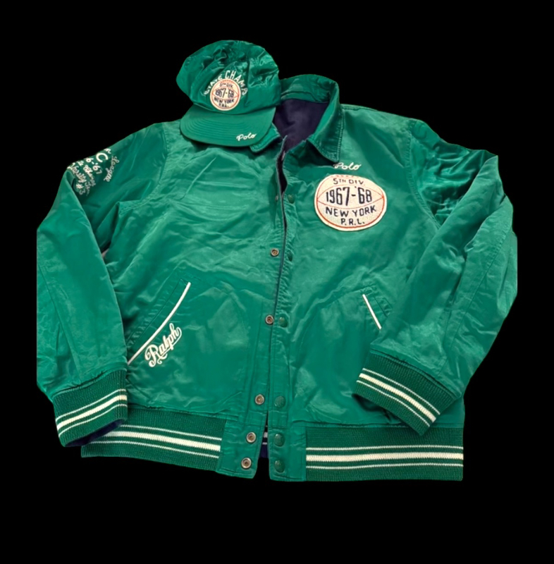 POLO RALPH LAUREN REVERSIBLE JACKET WITH MATCHING HAT