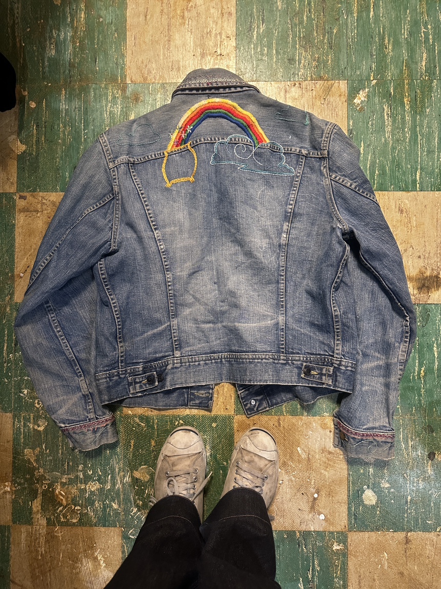 60’s LEE RIDER HAND EMBROIDERED JACKET