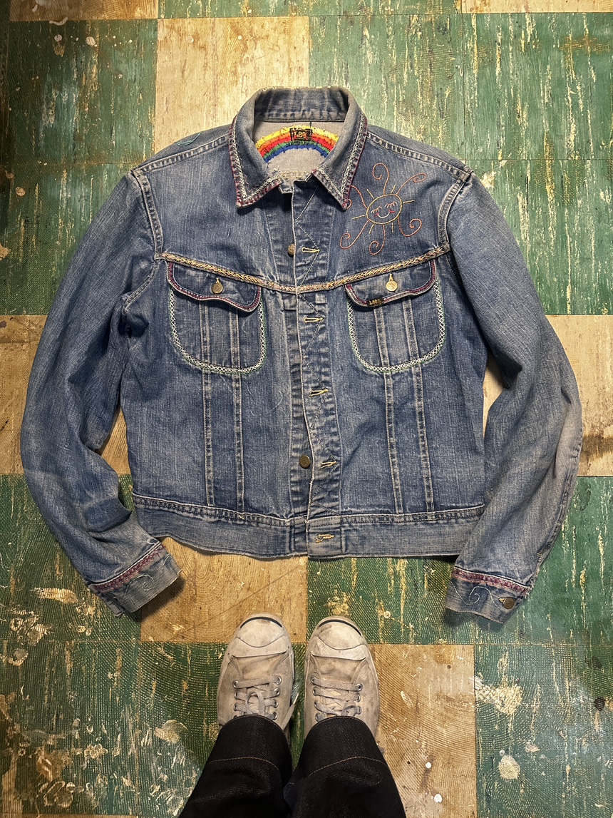 60’s LEE RIDER HAND EMBROIDERED JACKET