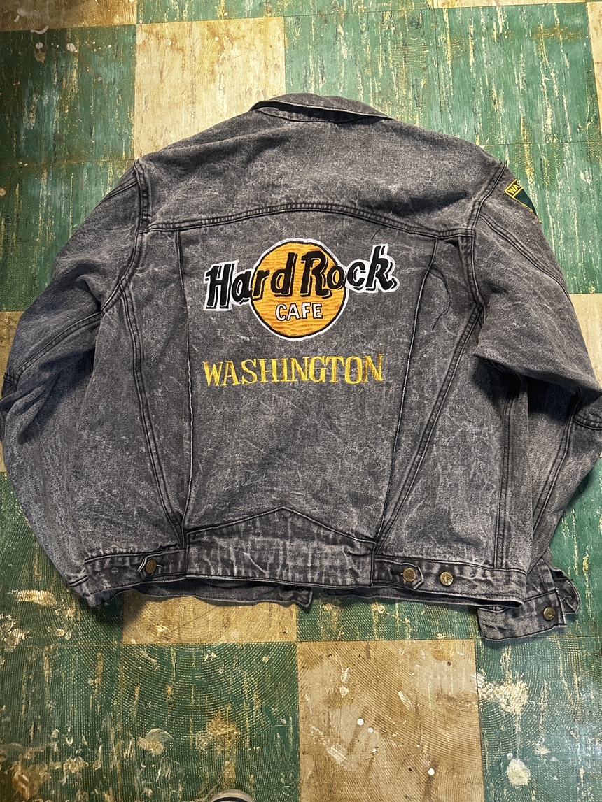 80’s HARD ROCK GUESS DENIM JACKET