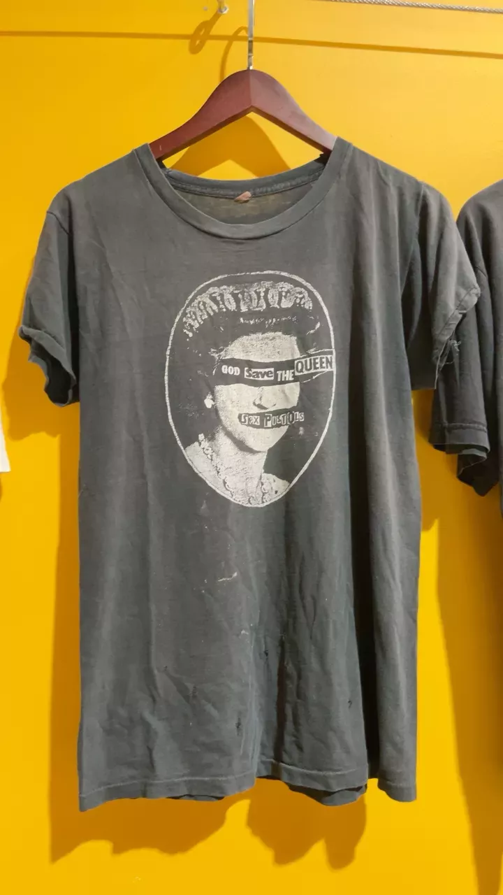 Vintage 1970s Sex Pistols Shirt.
