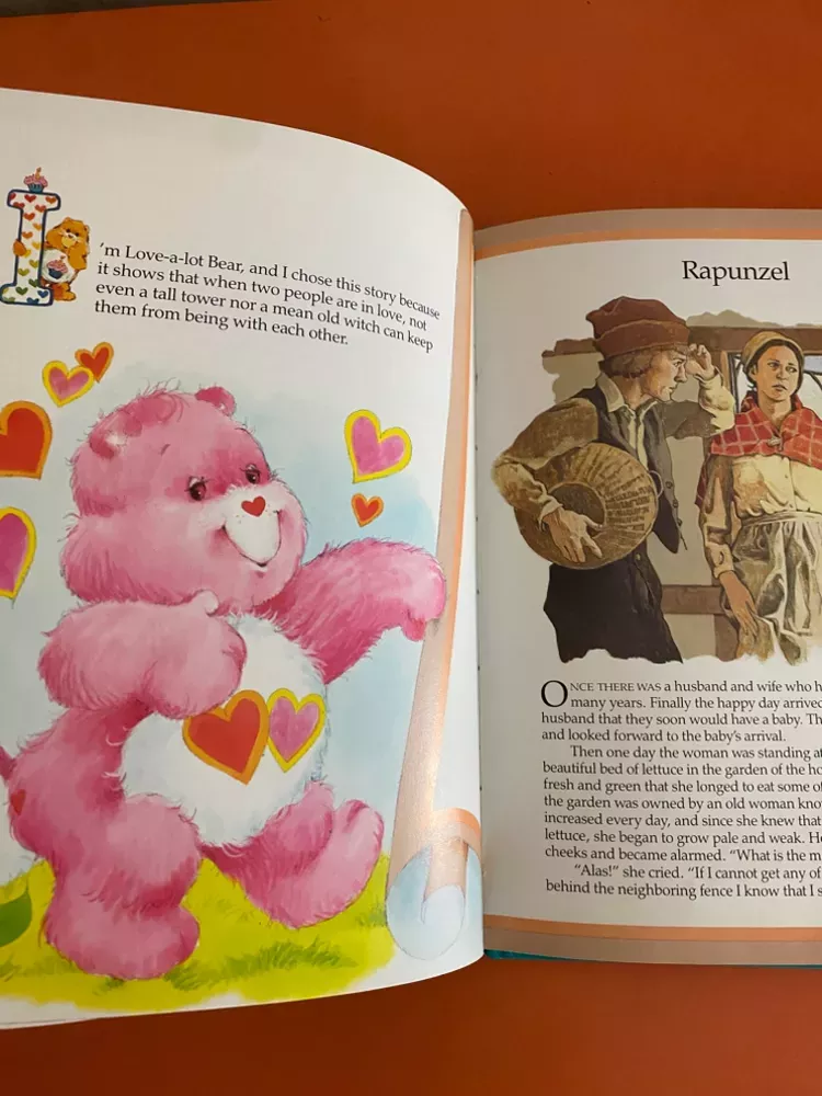 Care Bears Book Of Bedtime Stories Vintage 80’s Children’s Book