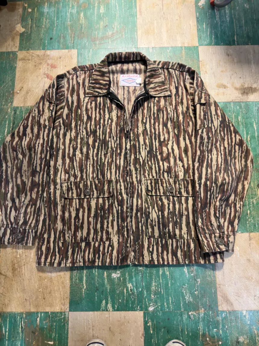60’s camo hunting jacket