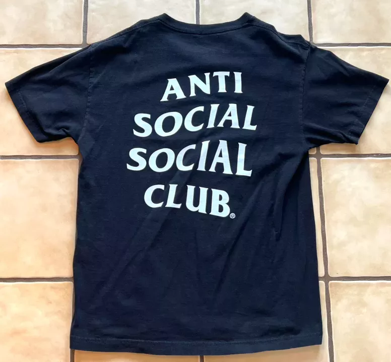 Anti Social Social Club Mind Games Tee Black Size Large