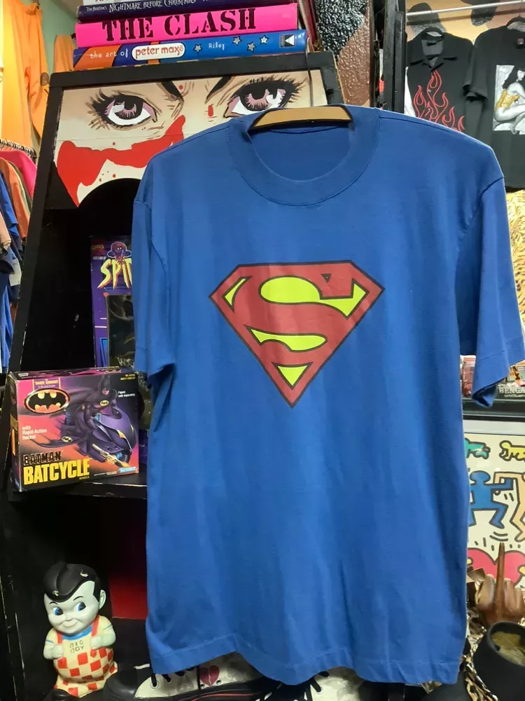 Vintage 80s SuperMan Comics T