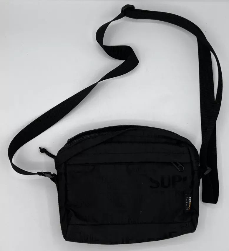 Supreme Shoulder Bag SS19 Black Pre-Owned