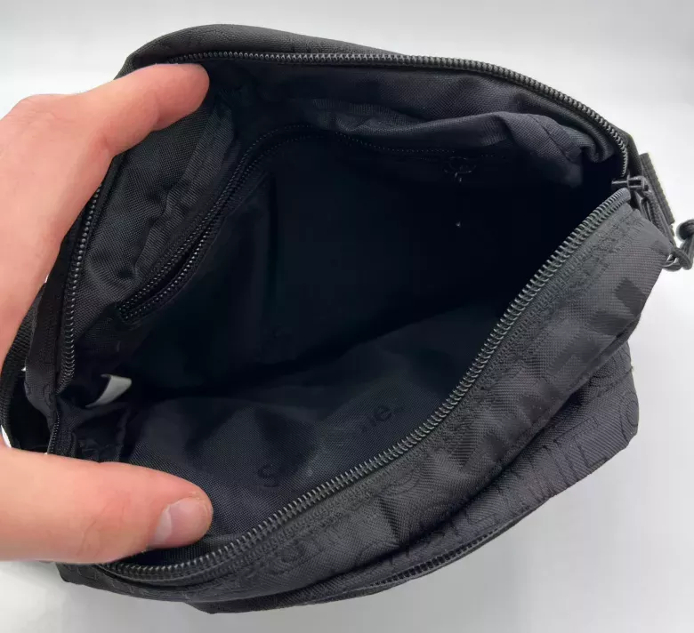 Supreme Shoulder Bag SS19 Black Pre-Owned