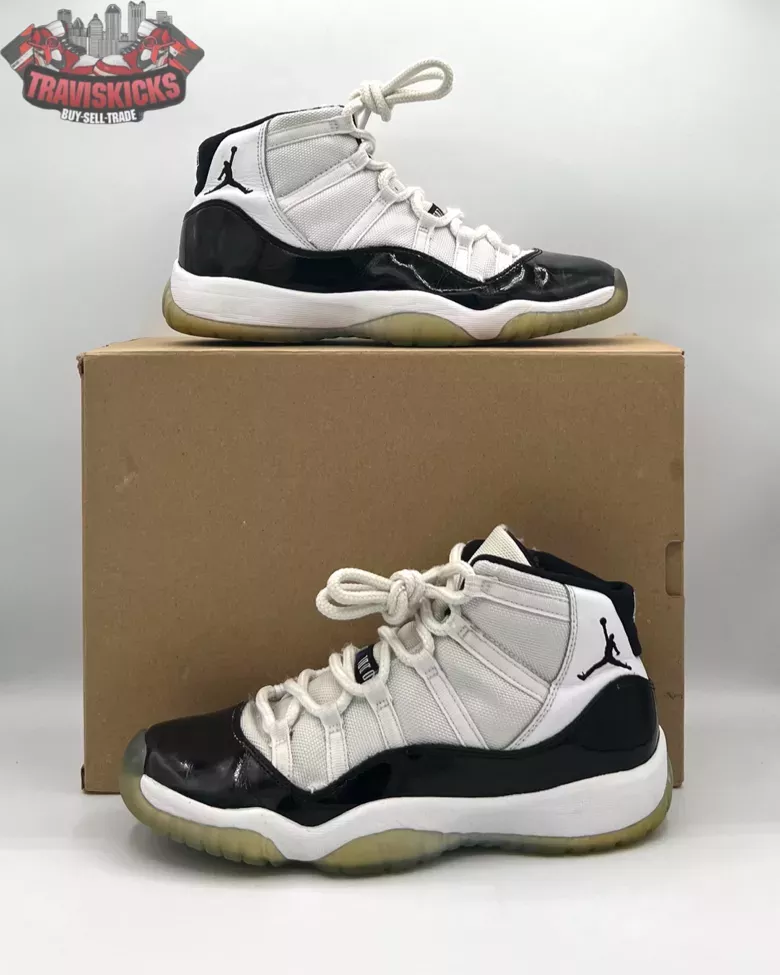 Air Jordan 11 Retro GS Concord 2018 Size 7Y Pre-Owned