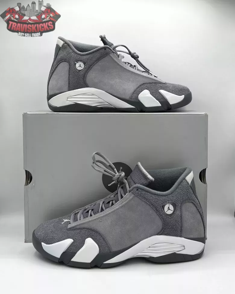 Air Jordan 14 Retro Flint Grey Size 11.5 Pre-Owned