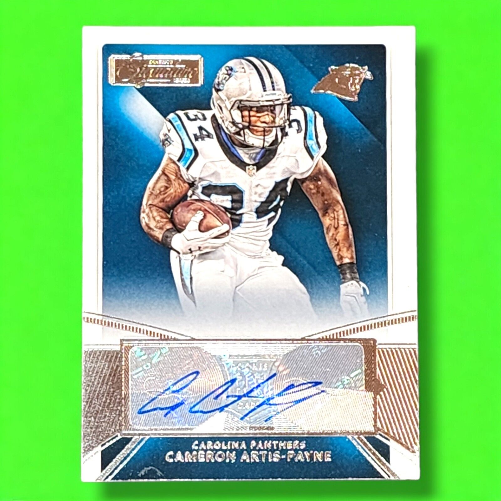 2015 Donruss Signature Series Cameron Artis-Payne Autograph RC! Panthers Auburn