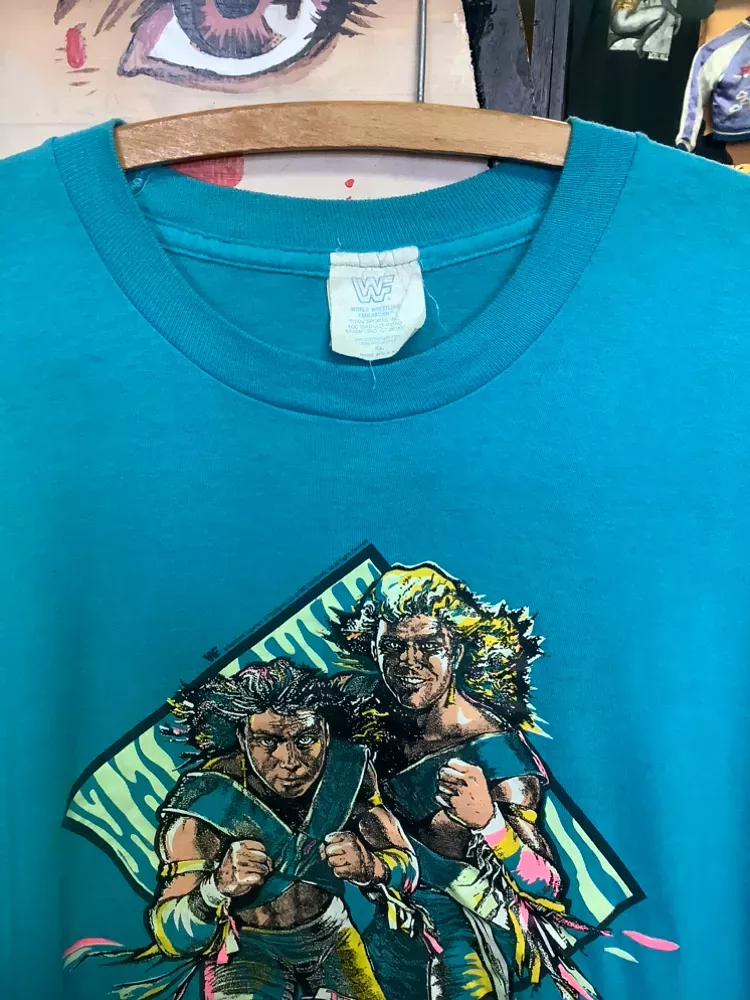 Vintage 90s TorQuoise the Rockers T