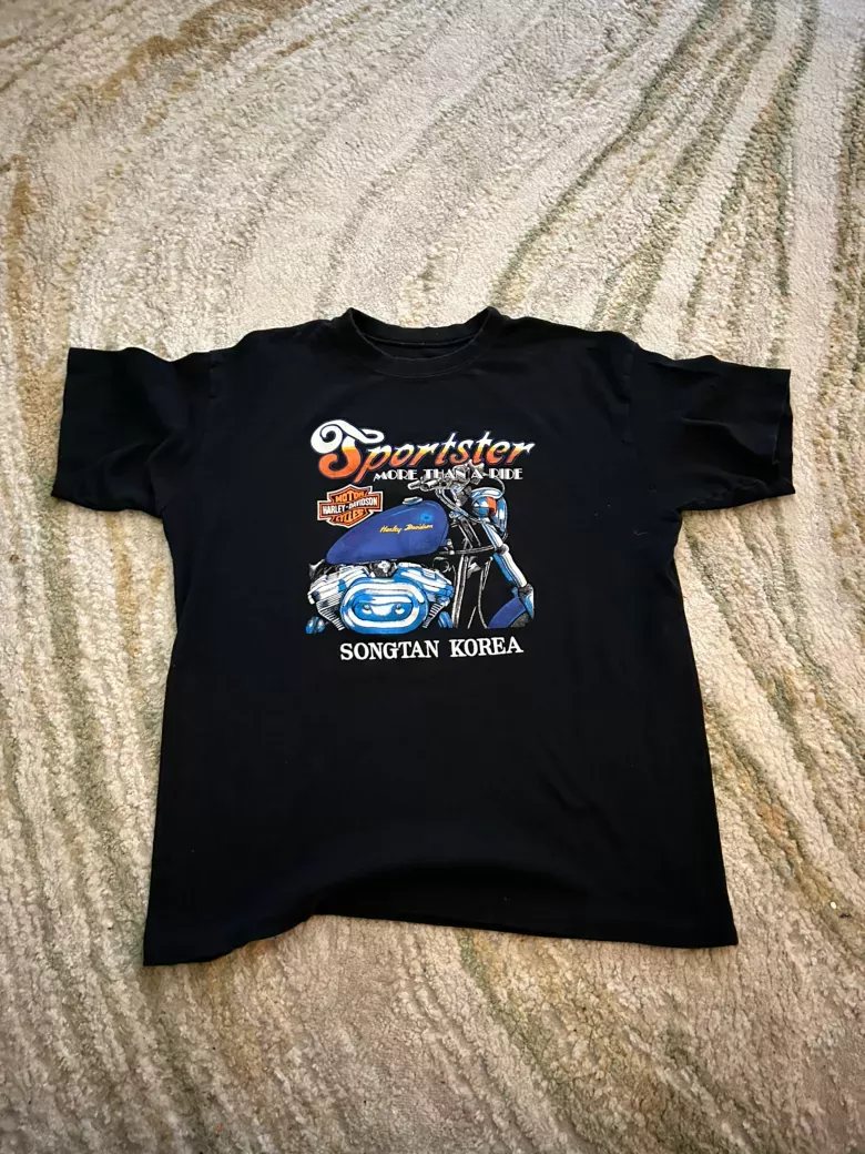 Vintage Harley Davidson Korea T Shirt