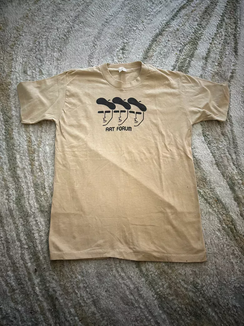 Vintage Art Forum T Shirt 1980s