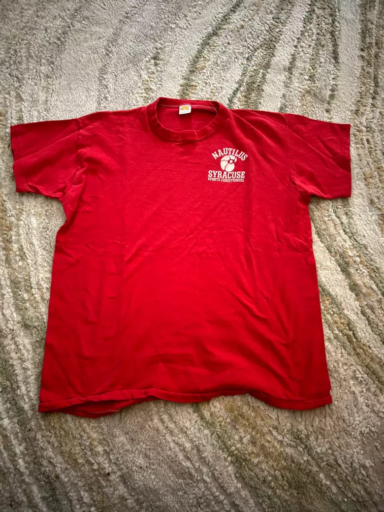 Vintage 70s Syracuse Nautilus T Shirt