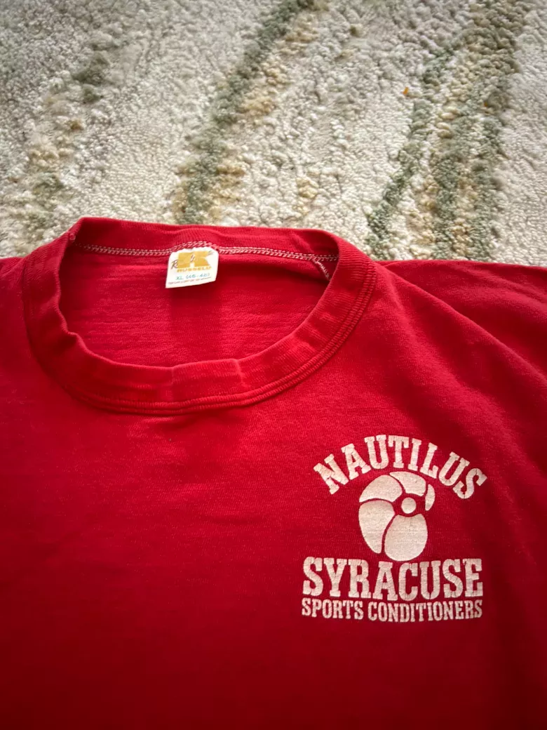Vintage 70s Syracuse Nautilus T Shirt