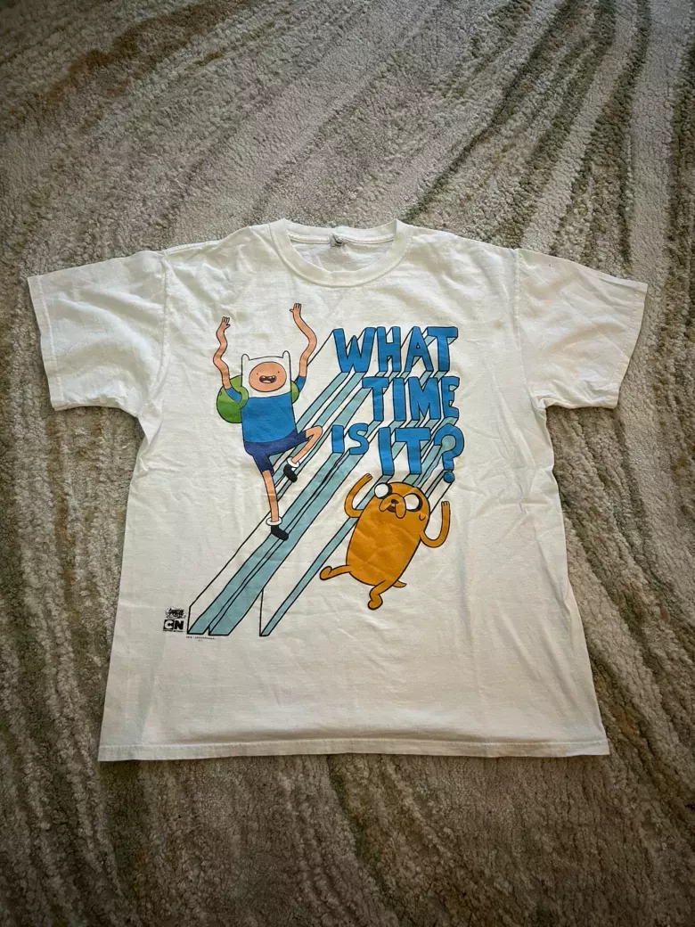 2011 Adventure Time T Shirt Size Large