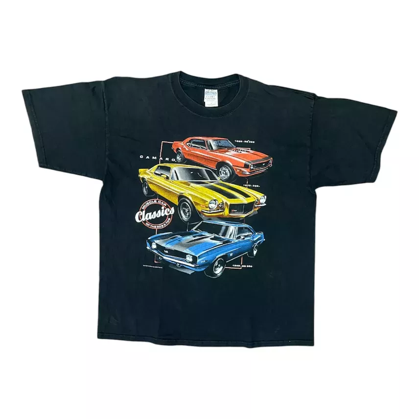 XL Vintage American Classic Camaro Tee