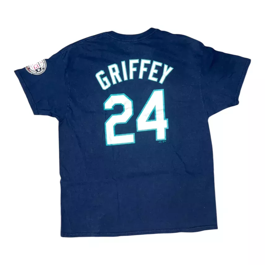 XL Majestic Ken Griffey Jr Seattle Mariners tee