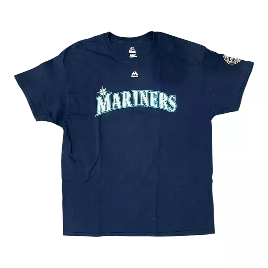 XL Majestic Ken Griffey Jr Seattle Mariners tee