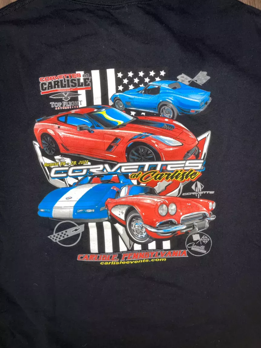 2XL Corvettes at Carlisle Racing Tee