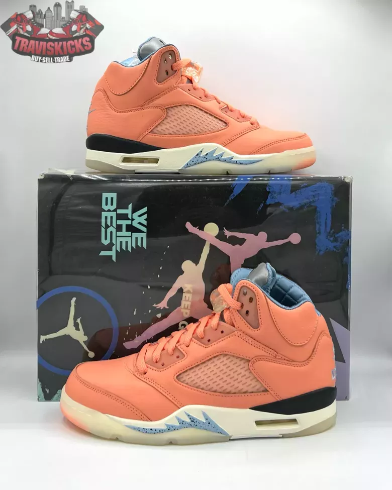 Air Jordan 5 Retro DJ Khaled We The Best Crimson Bliss Size 9 Brand New