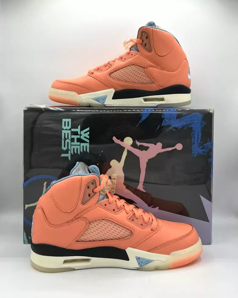 Air Jordan 5 Retro DJ Khaled We The Best Crimson Bliss Size 9 Brand New