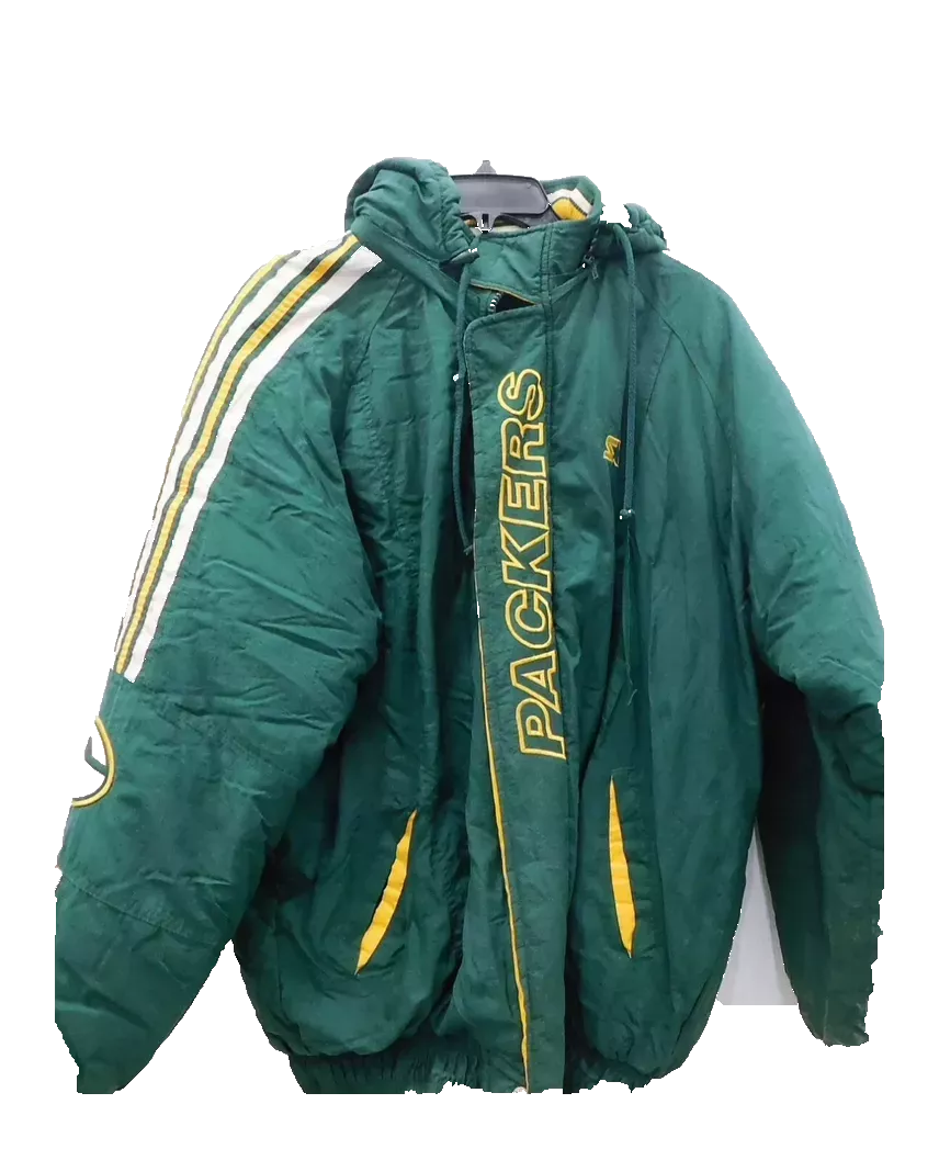 Vintage 90’s Starter Pro Line Green Bay Packers NFL Jacket L