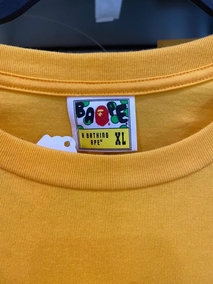Bape 26th Anniversary T-Shirt Yellow
