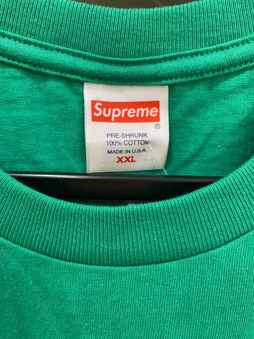 Supreme Green AOP T-Shirt