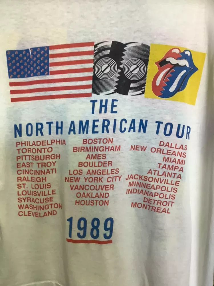 Vintage Andy WarhoL RoLLing Stones Art T