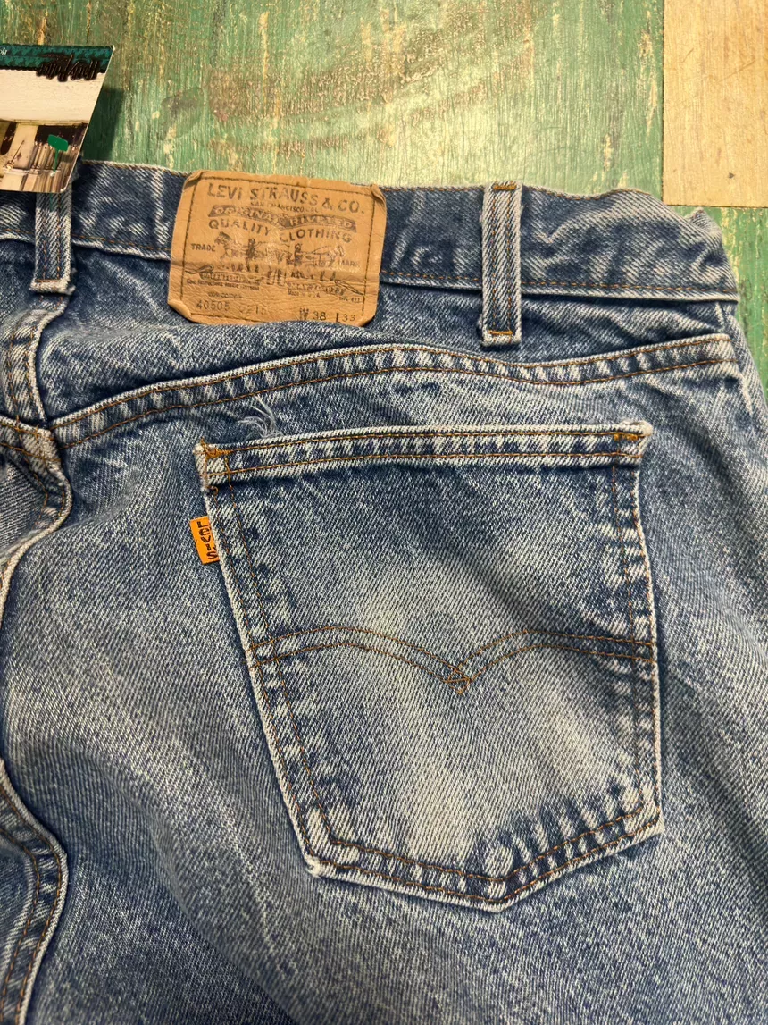 70’s LEVIS ORANGE TAB 505