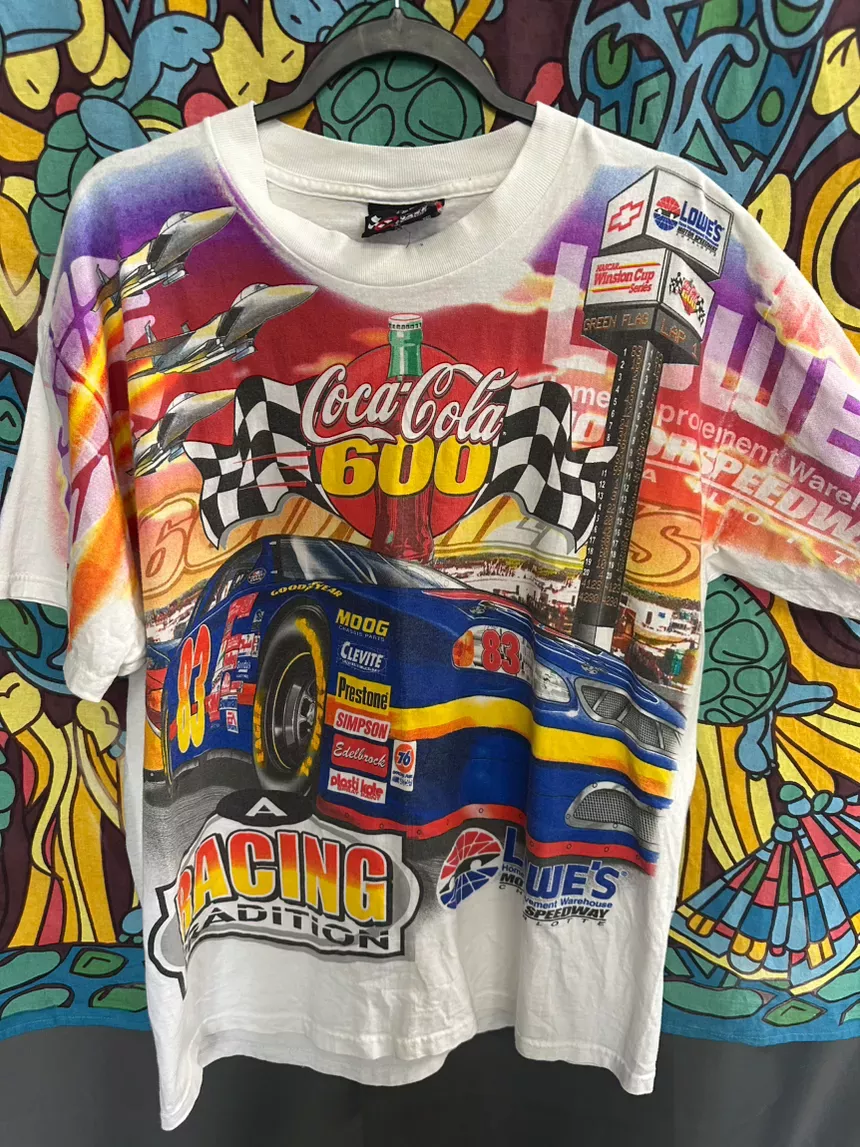 Vintage NASCAR AOP Full Graphic Tee