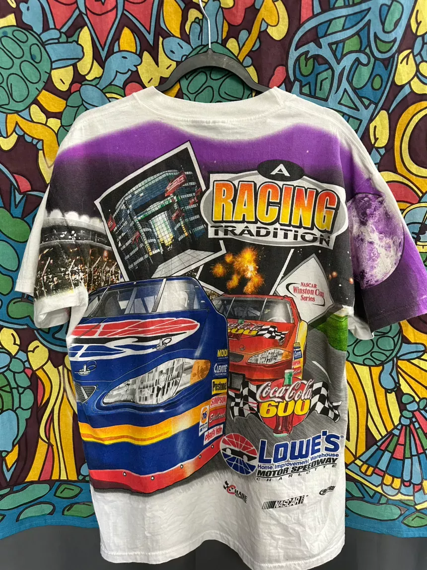 Vintage NASCAR AOP Full Graphic Tee