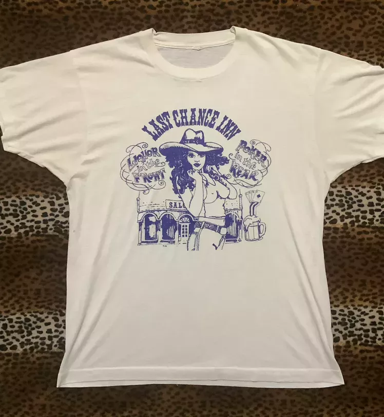 80s Last Chance Liquor/Poker T