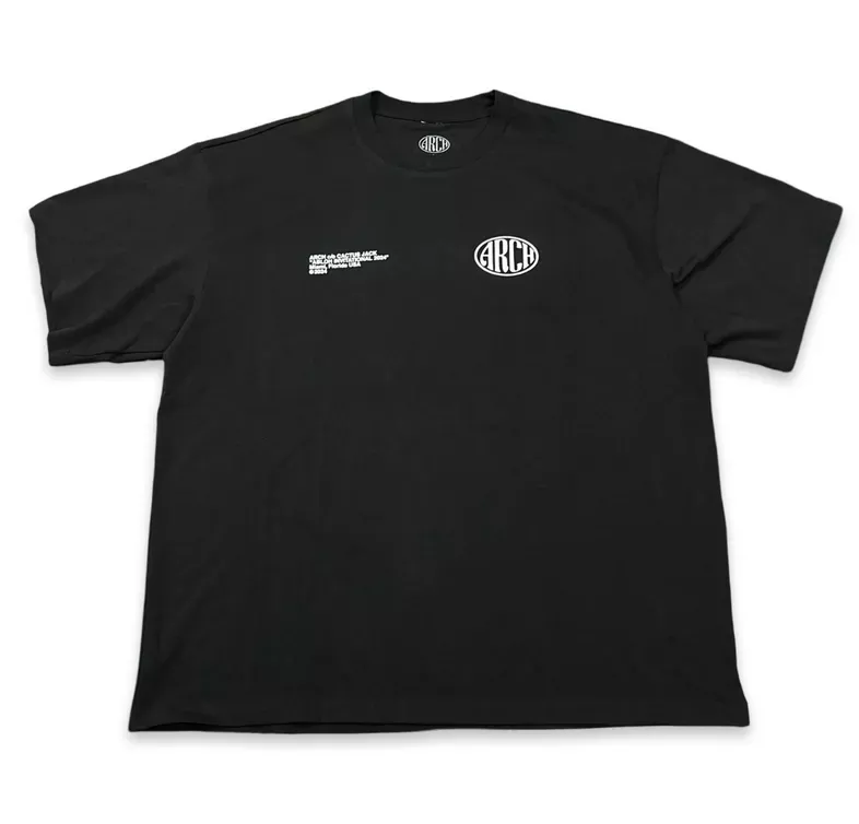 Travis Scott x Virgil Abloh c/o Cactus Jack Off White x Nike NBA Black Tee