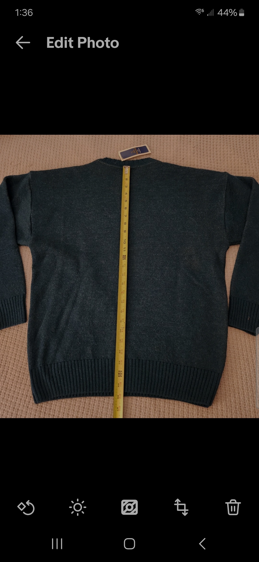Pendleton 100% Virgin Wool Dark Green Golf Scene Sweater USA Made Large NWT