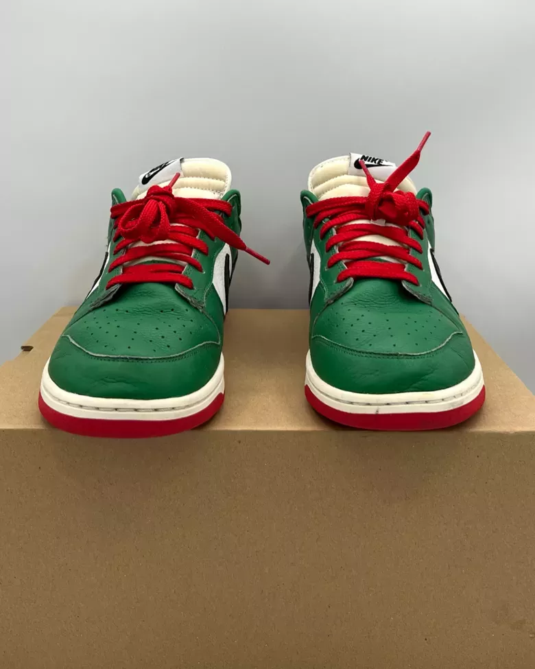 Nike Dunk Low 365 By You Heiniken Inspired Men’s Size 10.5 Pre-Owned