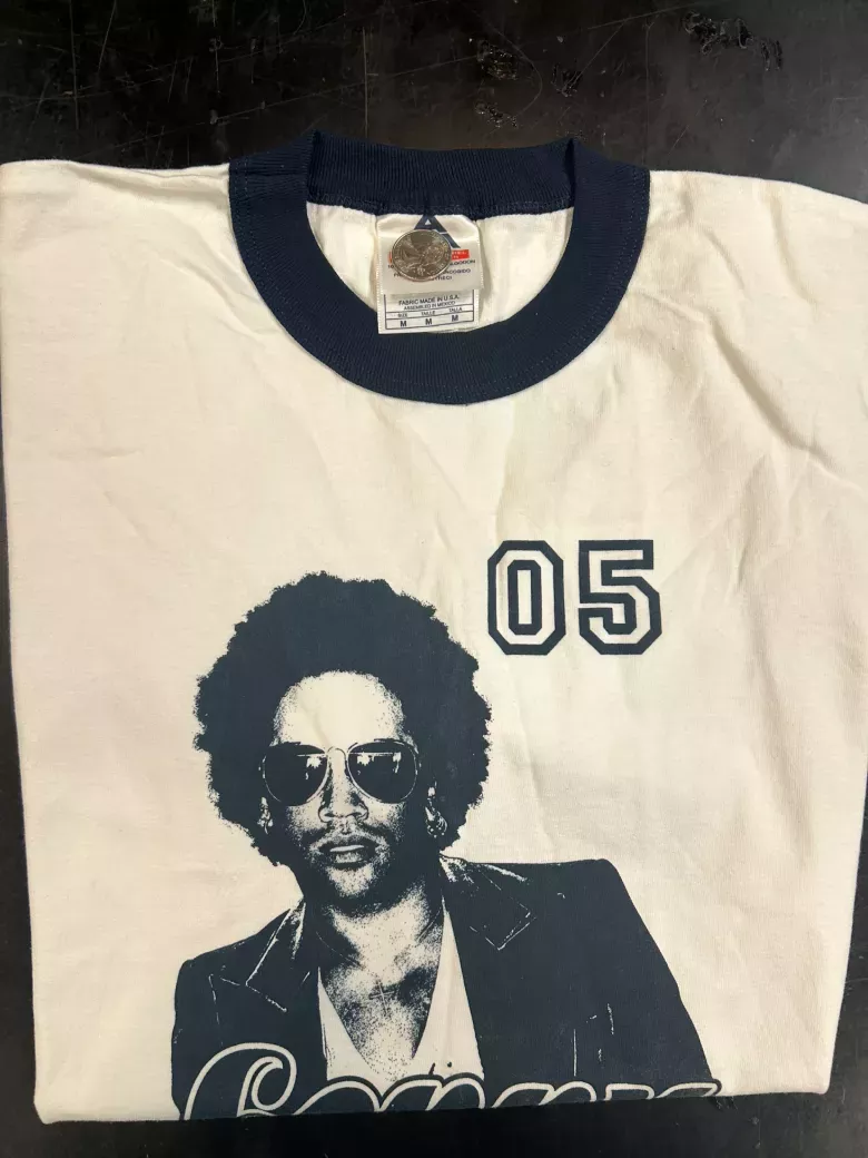 2002 Lenny Kravits Raglan- AAA M 19.5x29