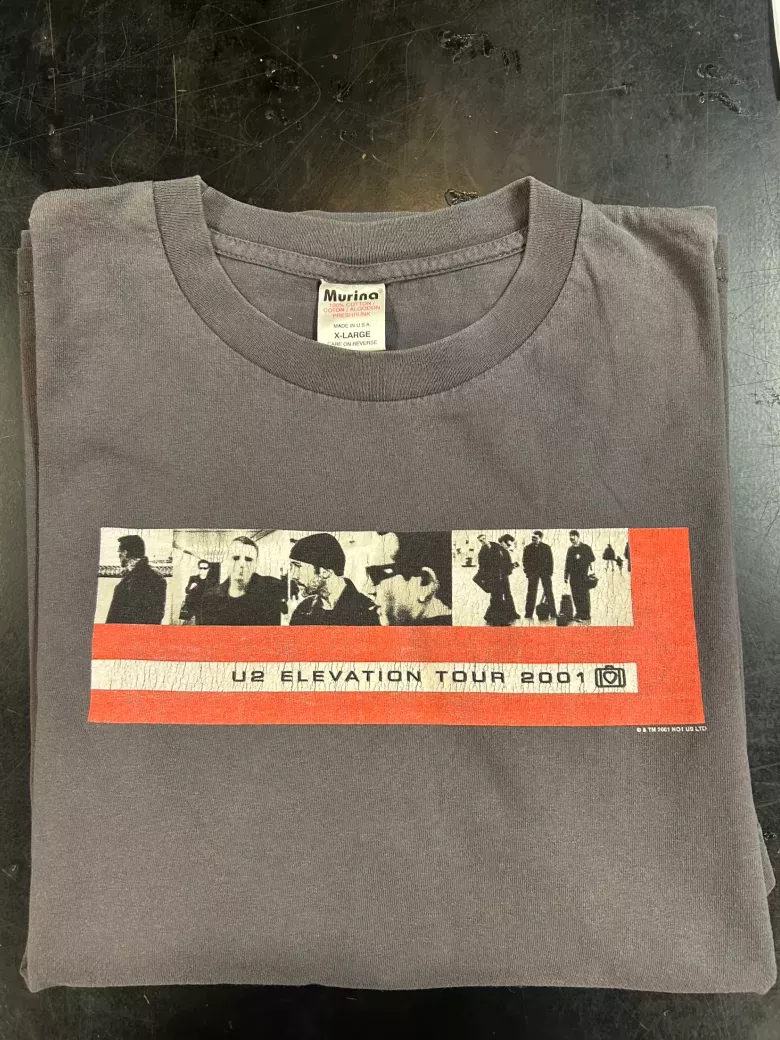 2001 U2 Elevation Tour- Murina XL 22.5x29