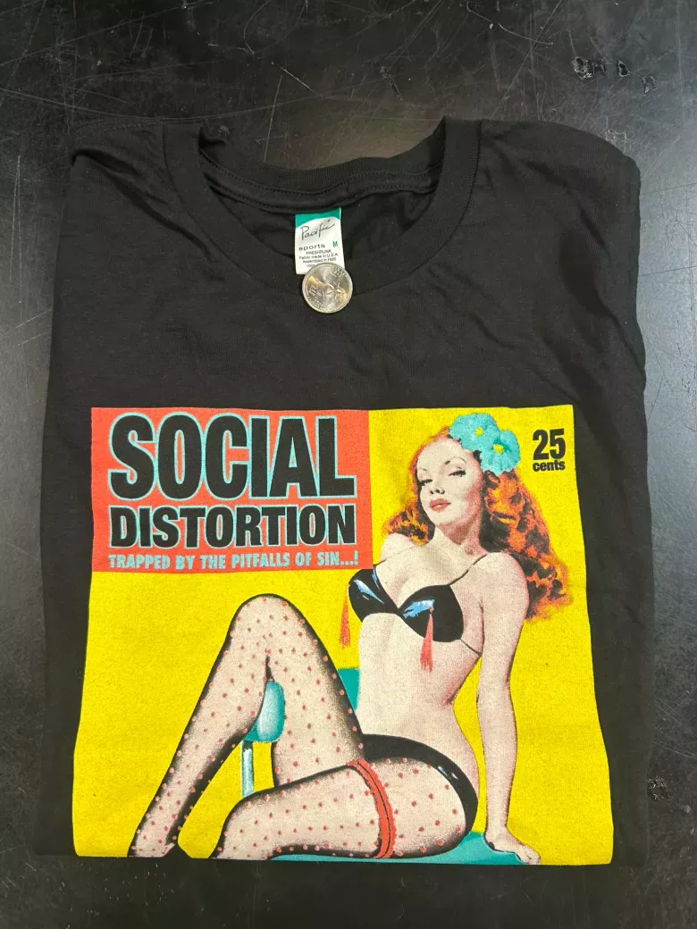 Social Distortion Pin-Up- Pacific M 16x22.5