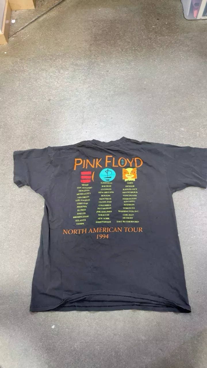 Pink Floyd North American Tour 1994 tee
