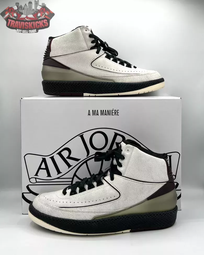 Air Jordan 2 Retro A Ma Maniére Airness Men’s Size 10 Pre-Owned