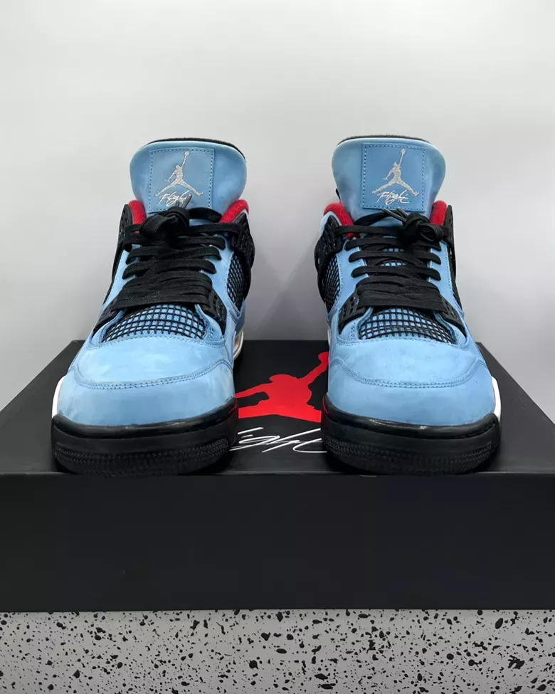 Air Jordan 4 Retro Travis Scott Cactus Jack Men’s Size 13 Pre-Owned