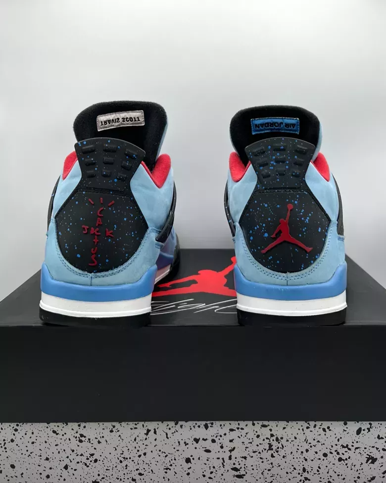 Air Jordan 4 Retro Travis Scott Cactus Jack Men’s Size 13 Pre-Owned