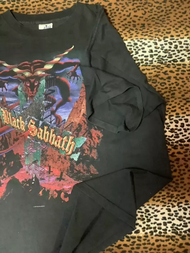 Vintage 90s Ozzy Osbourne Demon Goat T