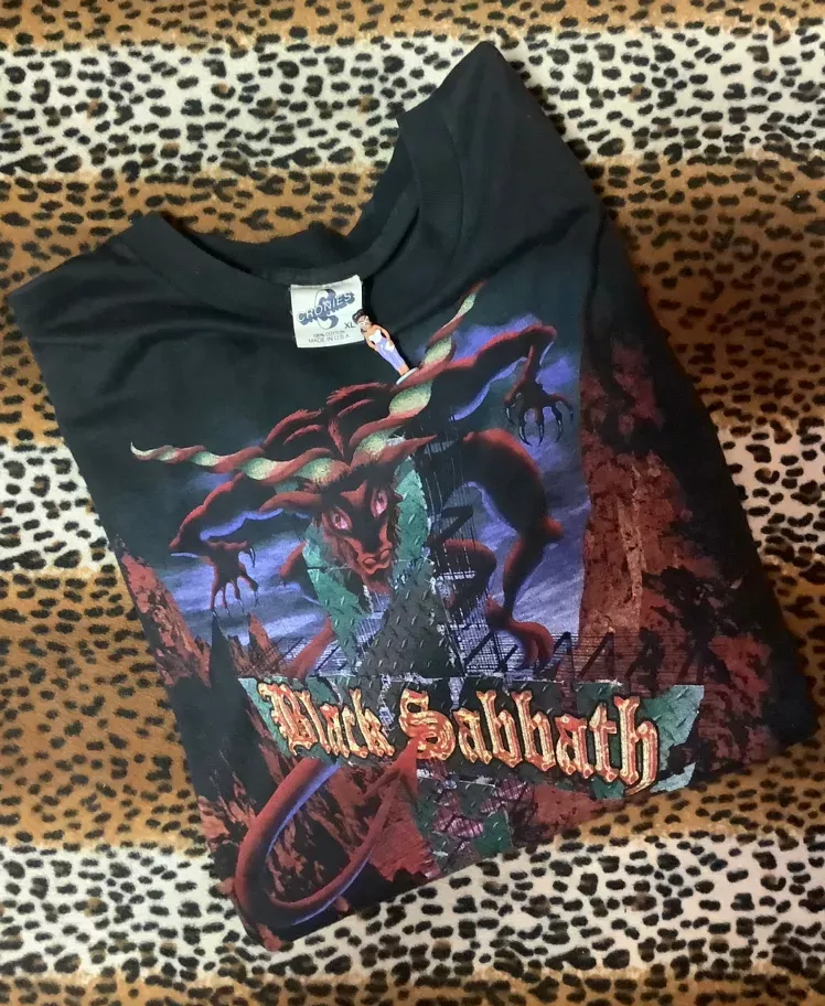 Vintage 90s Ozzy Osbourne Demon Goat T